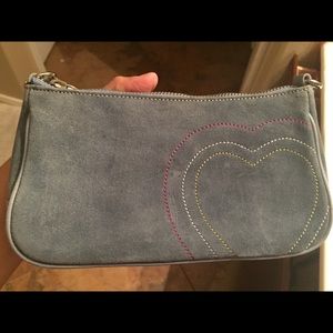 Small Suade Coach Handbag